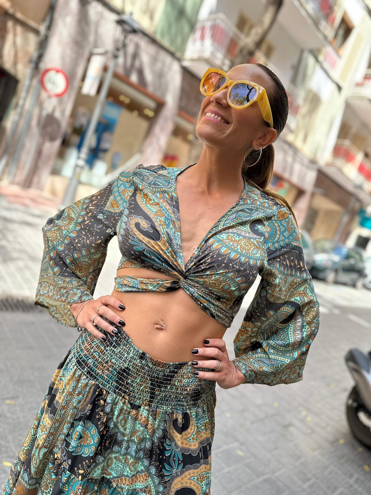 Conjunto Silk Verde
