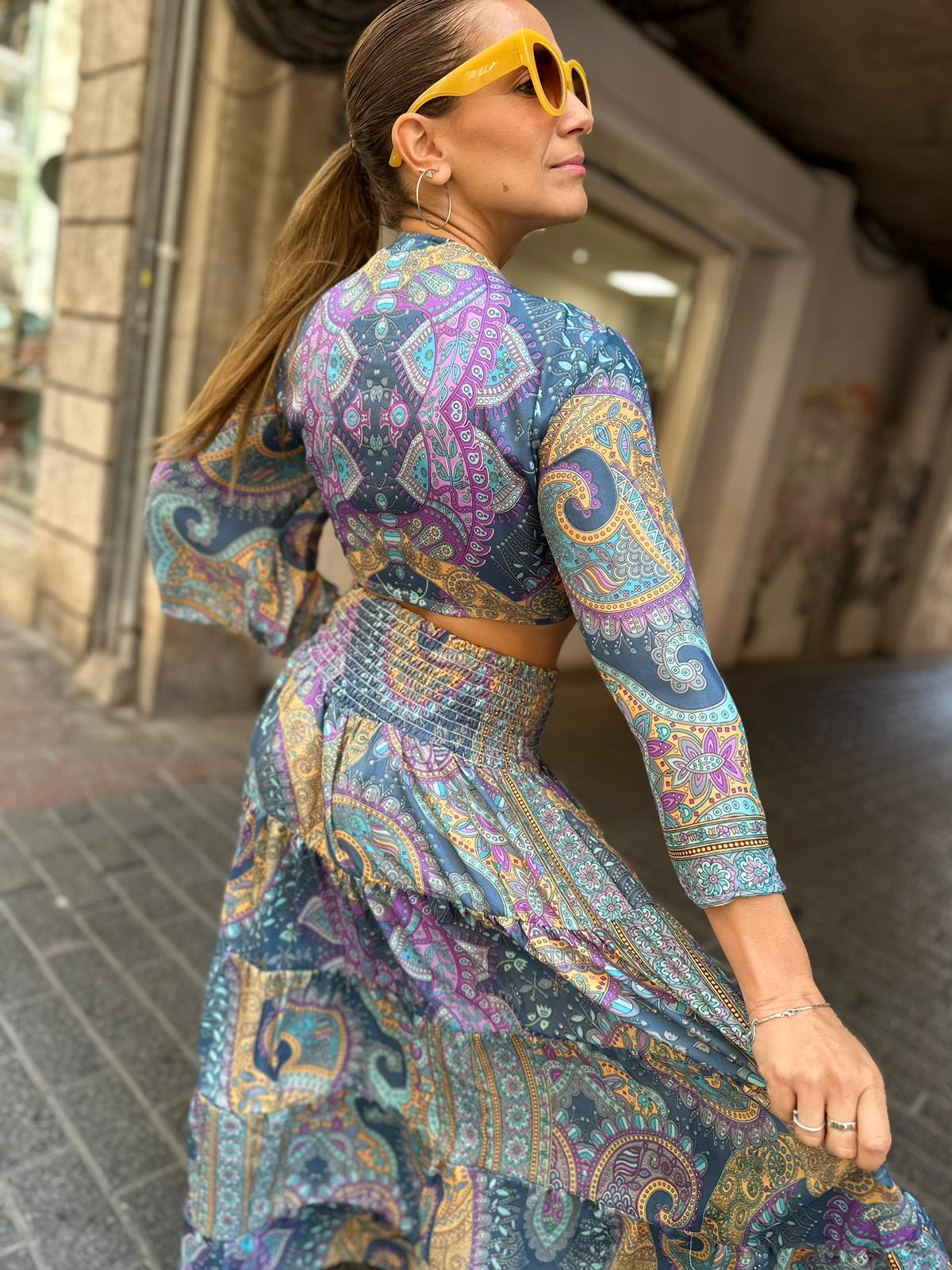Conjunto Silk Lila