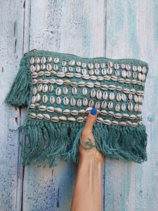 Sobre Macramé con Conchas Tosca