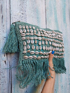 Sobre Macramé con Conchas Tosca