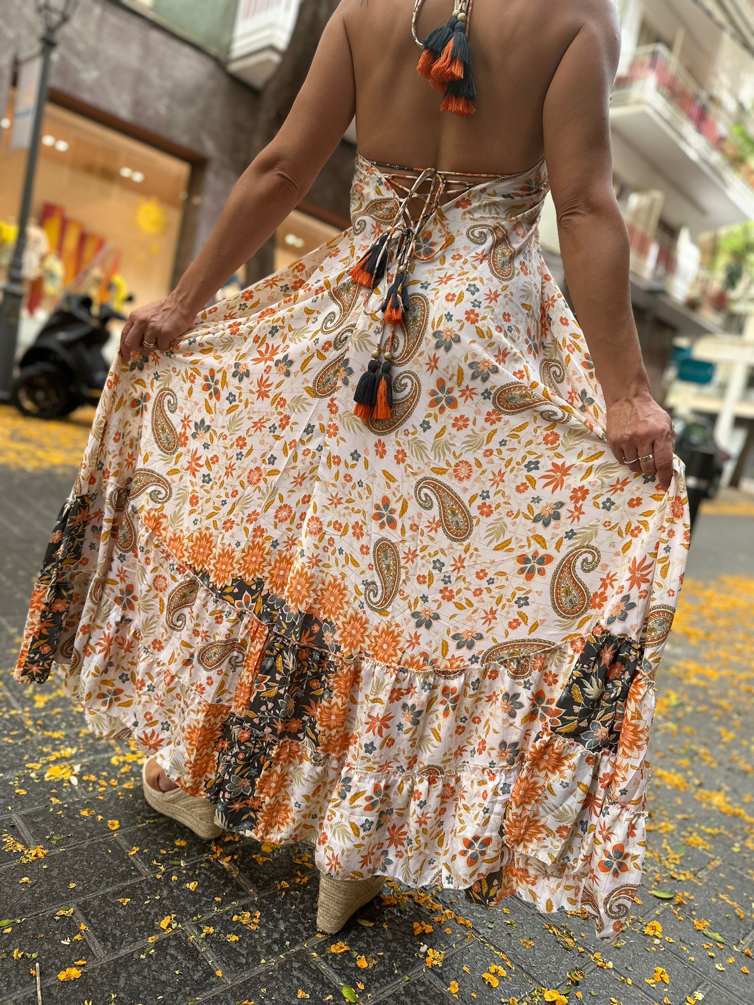 Vestido Formentera Naranja