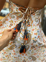 Cargar imagen en el visor de la galería, Vestido Formentera Naranja
