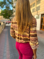 Cargar imagen en el visor de la galería, Camisa Mariana Rosa Palo
