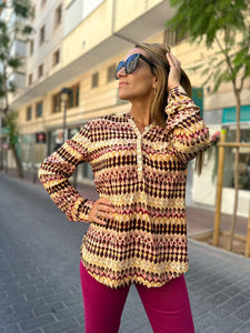 Camisa Mariana Rosa Palo