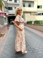 Cargar imagen en el visor de la galería, Vestido Mexicano Rosa
