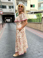 Cargar imagen en el visor de la galería, Vestido Mexicano Rosa
