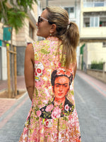 Cargar imagen en el visor de la galería, Vestido Frida Rosa

