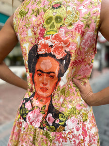 Vestido Frida Rosa
