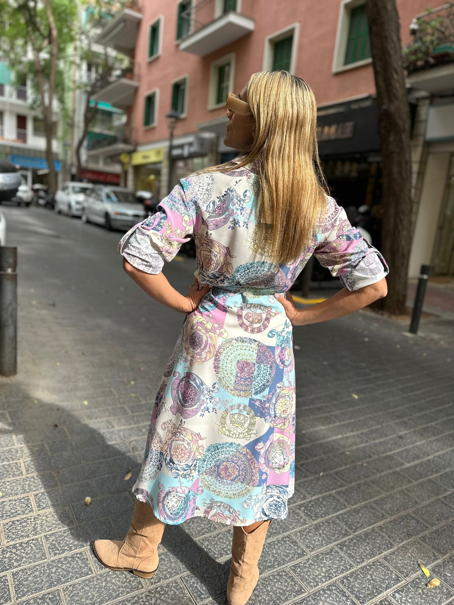 Vestido Midi Lila