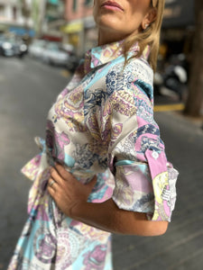 Vestido Midi Lila