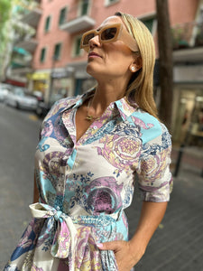 Vestido Midi Lila