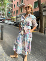Cargar imagen en el visor de la galería, Vestido Midi Lila
