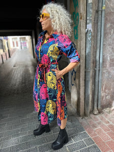 Vestido Midi Colori