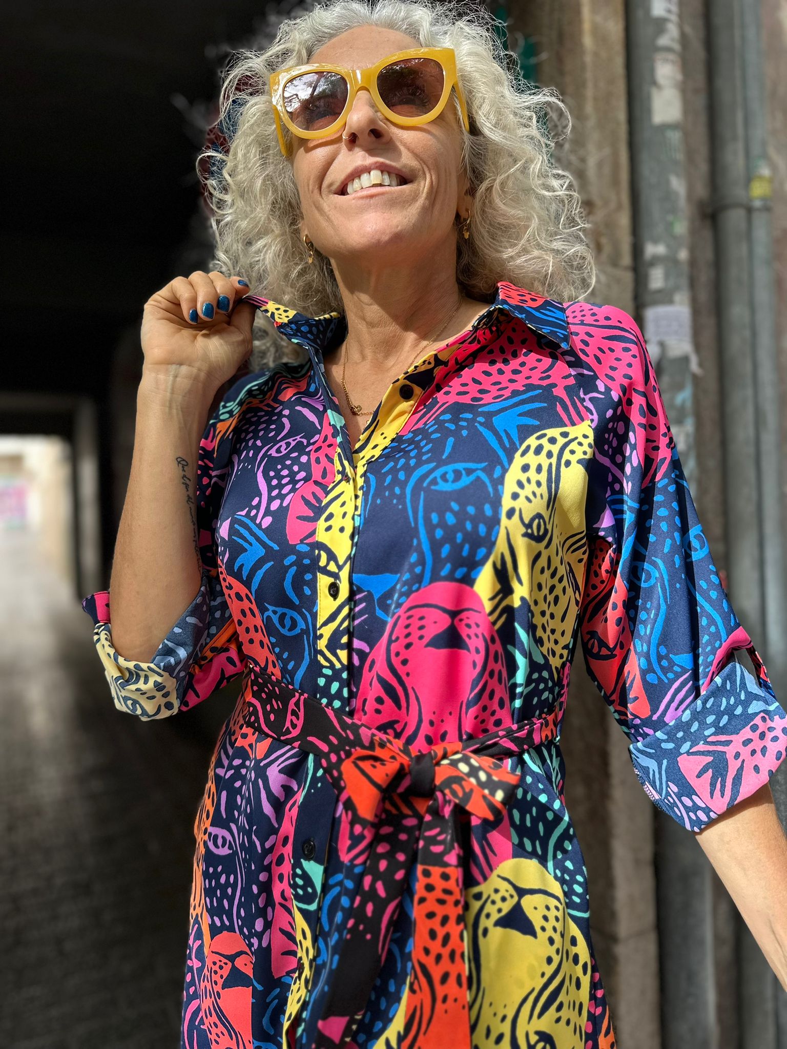Vestido Midi Colori