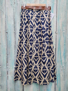Falda Cor Azul