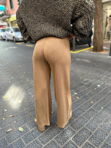 Pantalón Recto Joana Camel