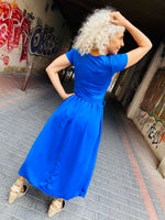 Cargar imagen en el visor de la galería, Vestido Jorgelina Azul
