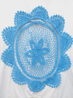 Cargar imagen en el visor de la galería, Camiseta Ganchillo Azul
