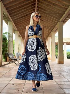 Vestido Marlen Azul