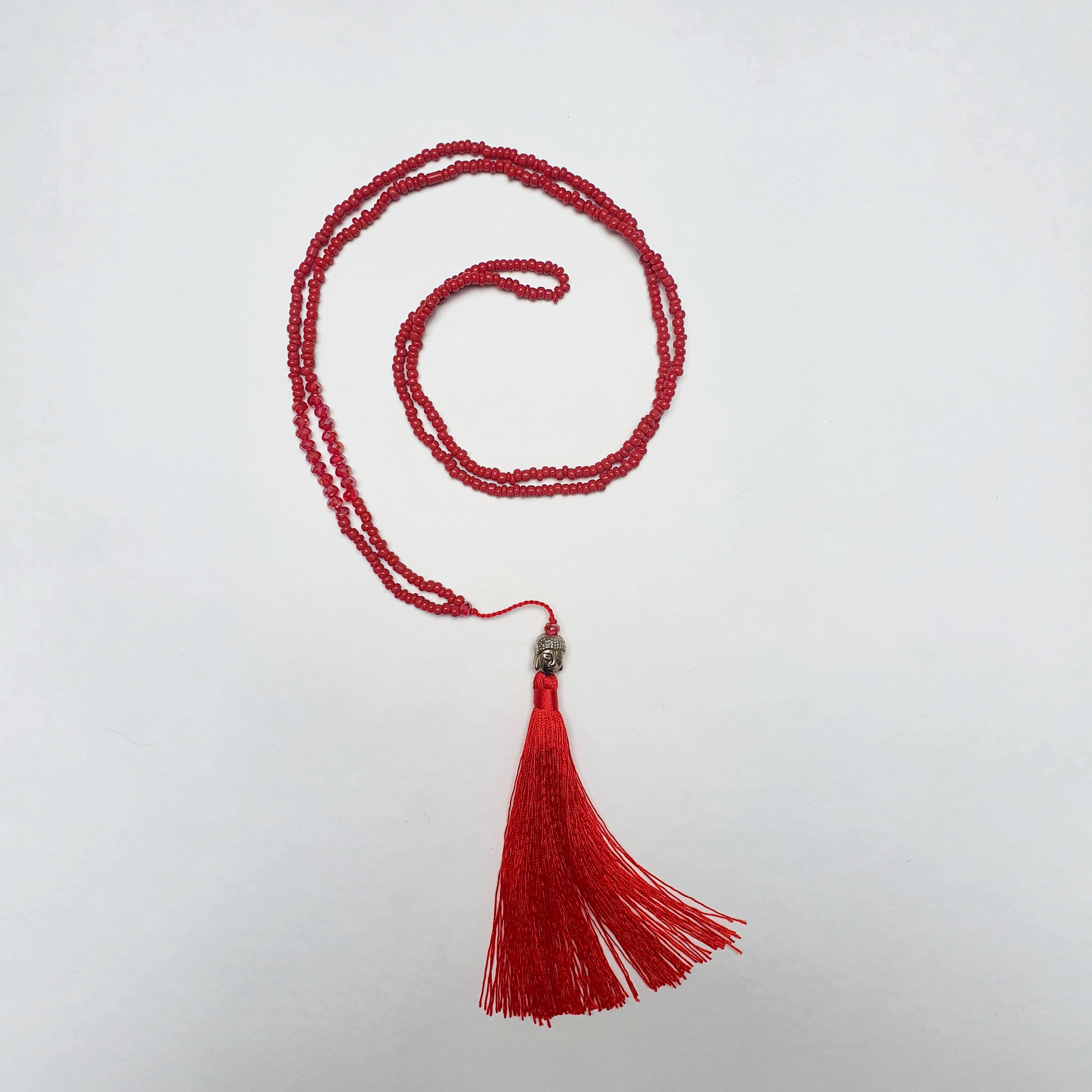 Colgante Bali Buda Rojo