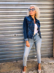 Pantalón Vaquero con Tachas