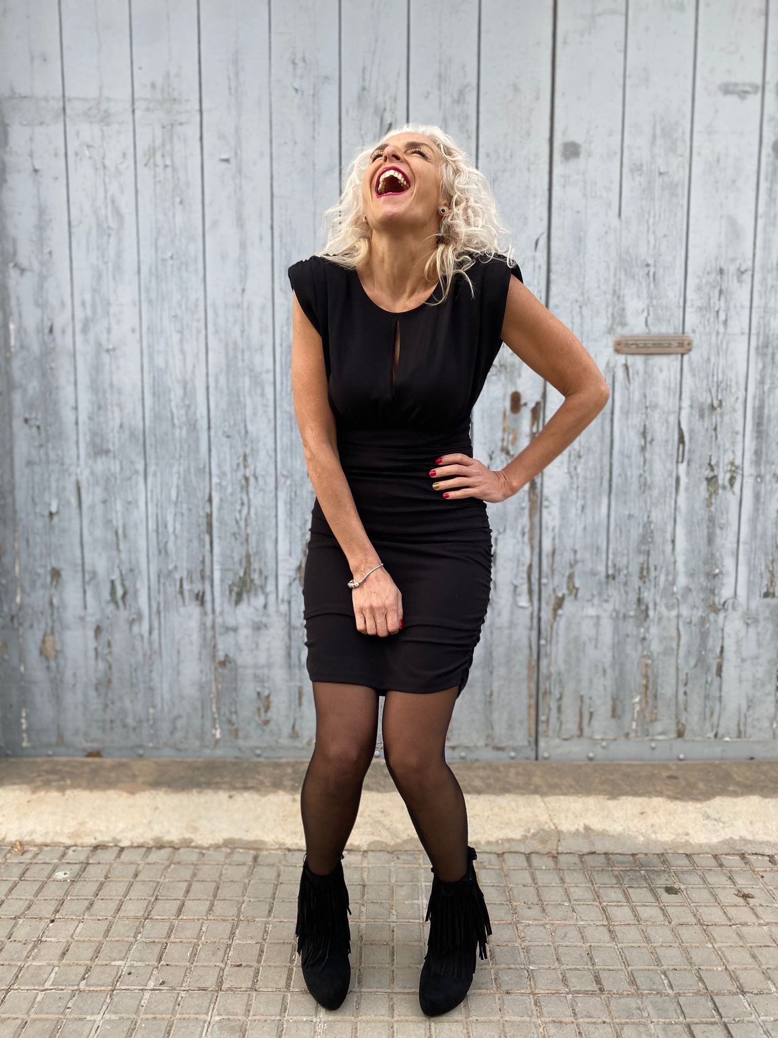 Vestido Brindis Negro