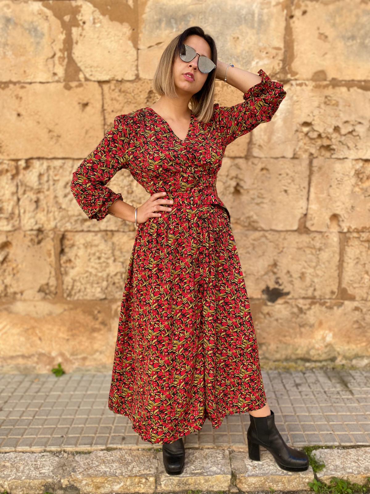 Vestido Rosso