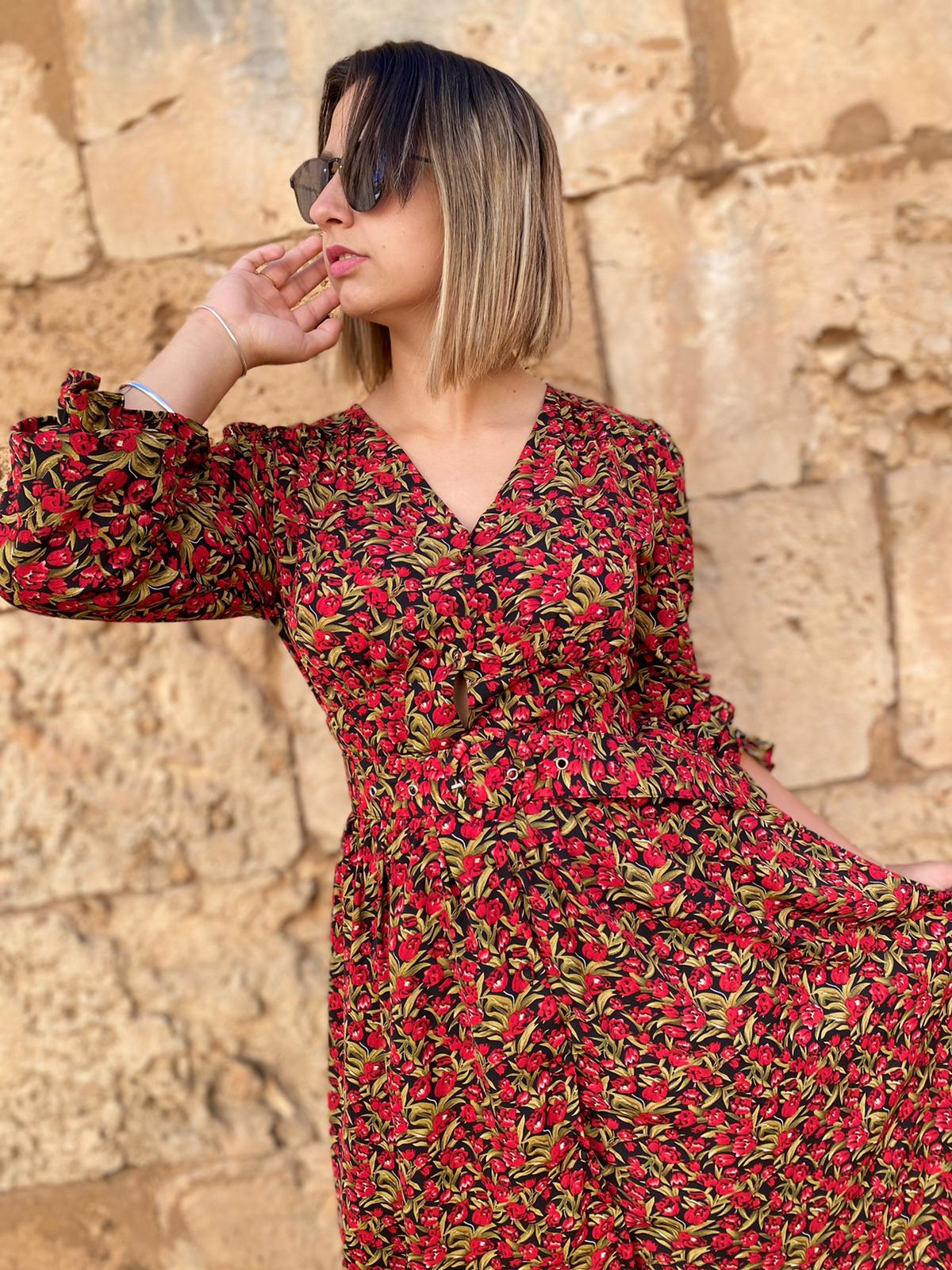 Vestido Rosso