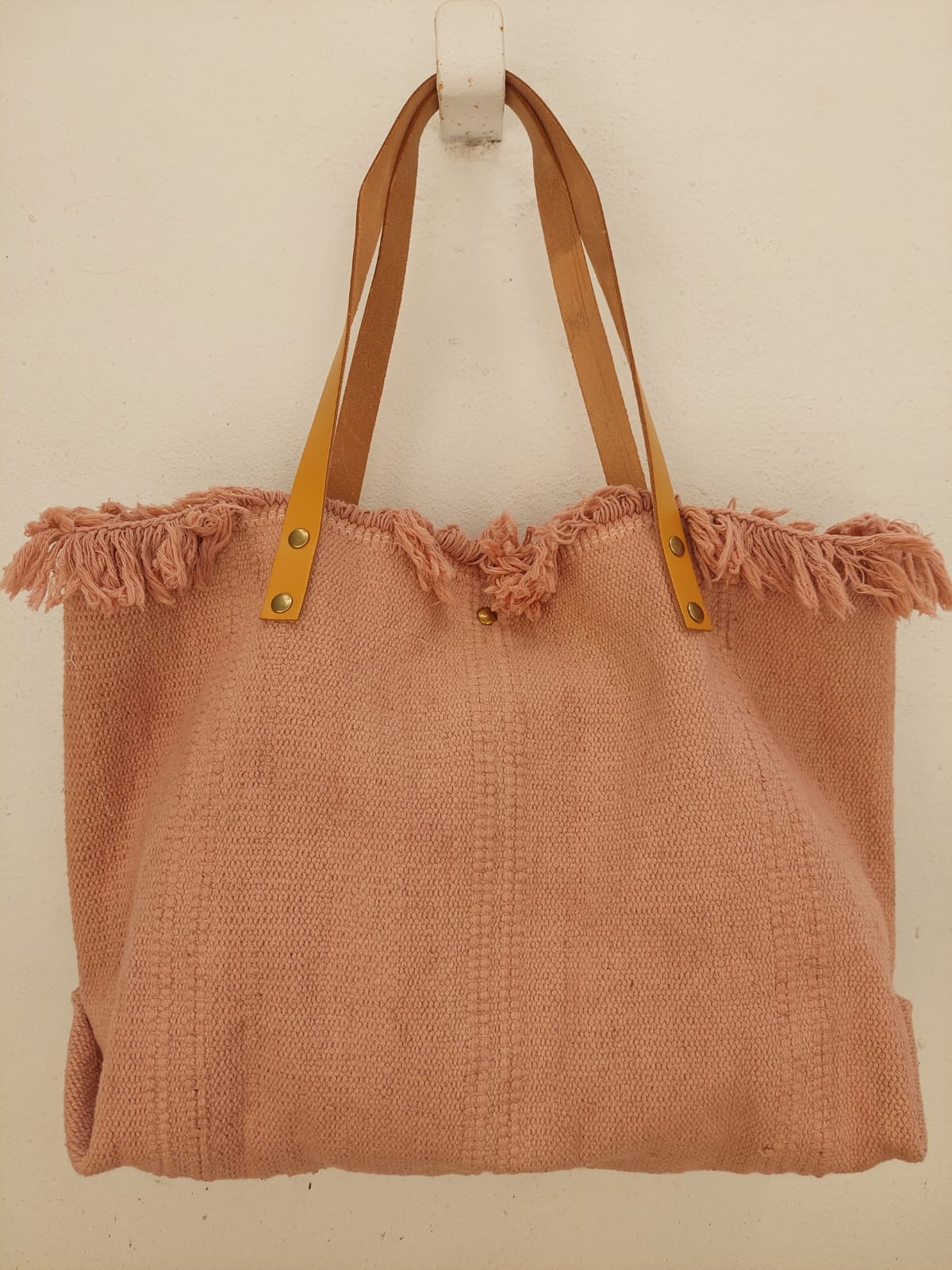 Bolso de Lona Rosa