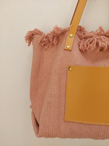 Bolso de Lona Rosa