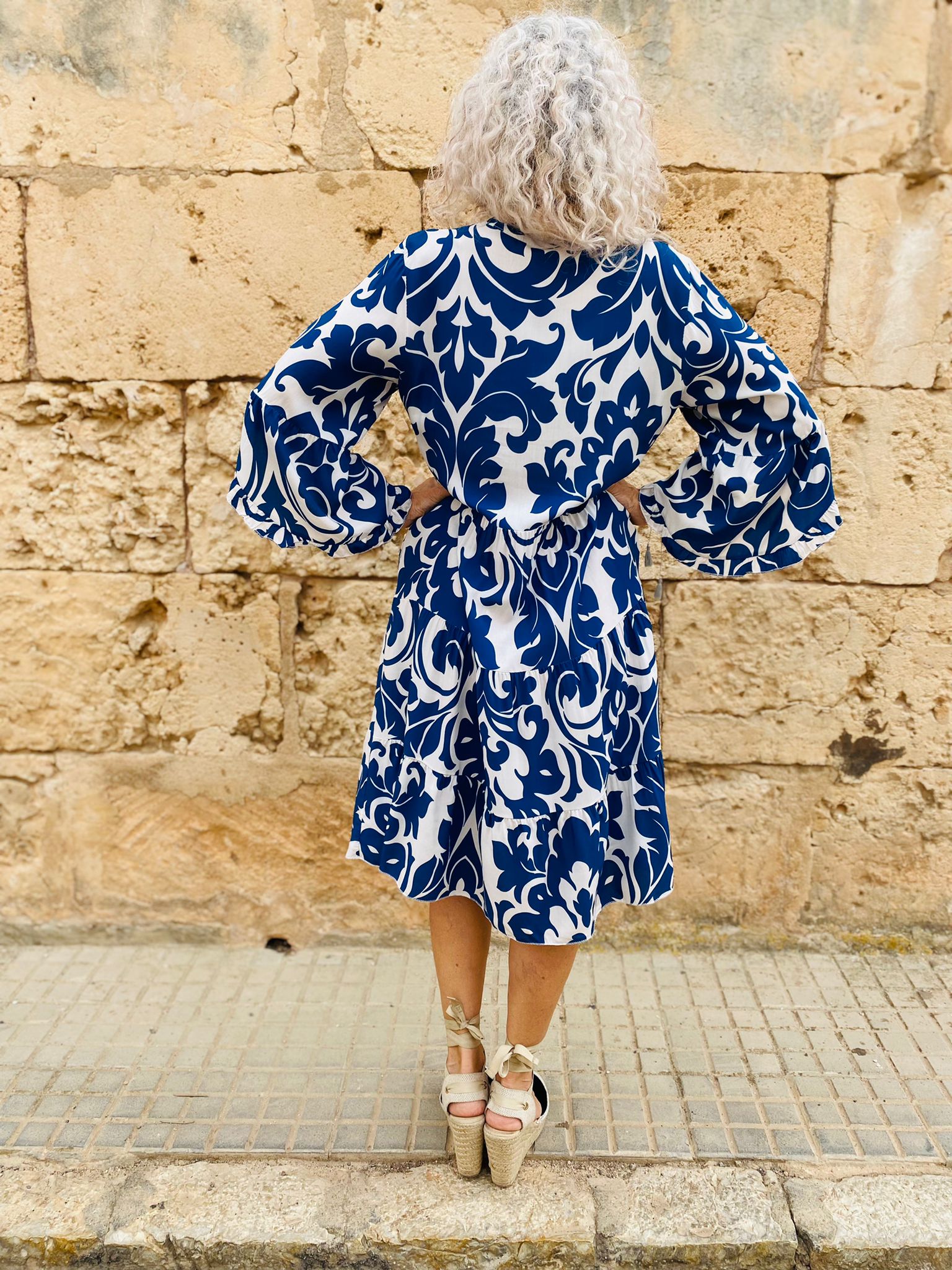 Vestido Delice Azul
