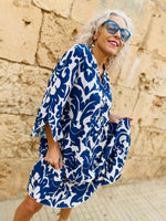 Cargar imagen en el visor de la galería, Vestido Delice Azul
