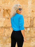Cargar imagen en el visor de la galería, Camisa Cindy Azul
