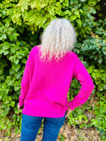 Cargar imagen en el visor de la galería, Jersey Mica Fucsia
