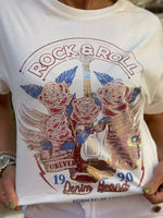 Cargar imagen en el visor de la galería, Camiseta Rock Rosas
