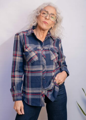 Camisa Escocesa Blue 1